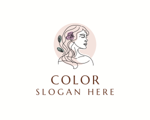 Salon - Aesthetic Beauty Salon logo design