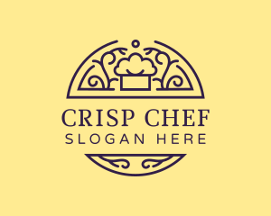 Swirl Chef Hat logo design