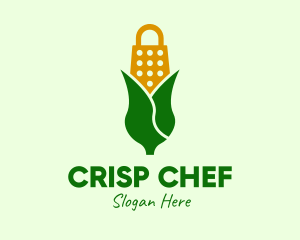 Corn Husk Grater logo design