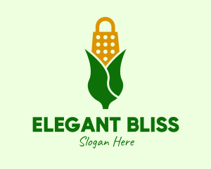 Grocery - Corn Husk Grater logo design