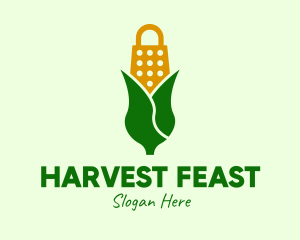 Corn Husk Grater logo design