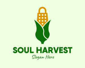 Corn Husk Grater logo design