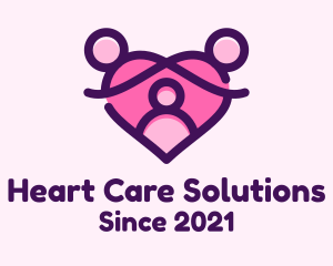 Family Care Heart logo design