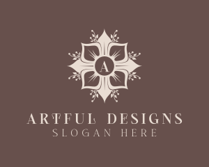 Elegant Flower Boutique logo design