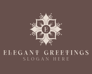 Elegant Flower Boutique logo design