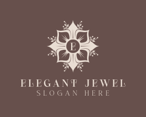 Elegant Flower Boutique logo design