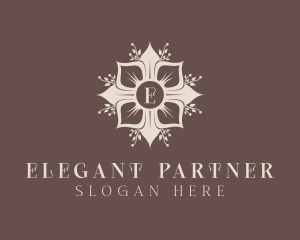 Elegant Flower Boutique logo design