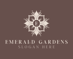 Elegant Flower Boutique logo design