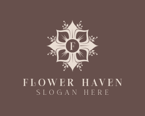 Elegant Flower Boutique logo design