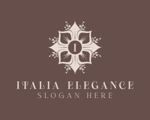 Elegant Flower Boutique logo design