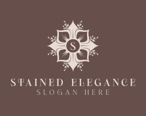 Elegant Flower Boutique logo design