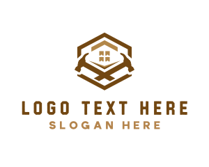 Contractor - Construction Hammer Builder logo design