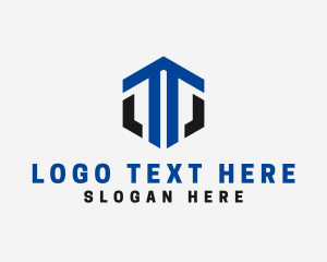 Handyman - Professional Company Letter T logo design