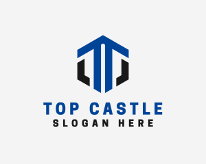 Professional Company Letter T logo design