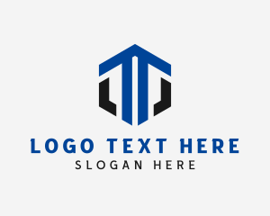 Hexagon - Professional Company Letter T logo design
