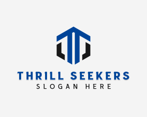 Professional Company Letter T logo design