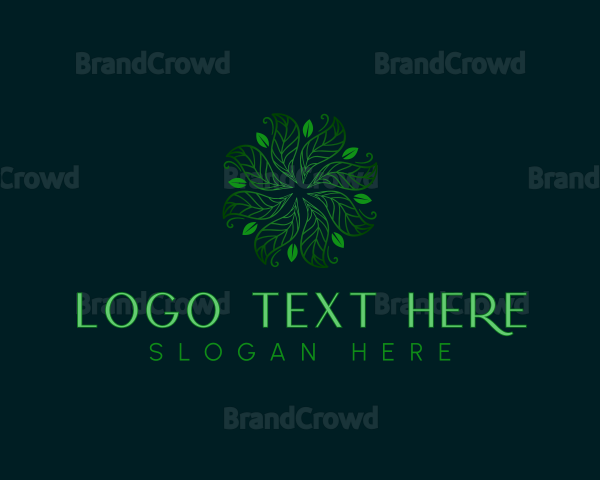 Organic Leaf Nature Logo