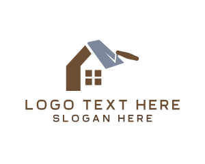 House Trowel Renovation Logo