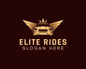 Chauffeur - Car Automotive Crown logo design