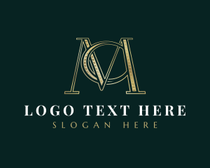 Luxury Premium Business Letter MC Logo
