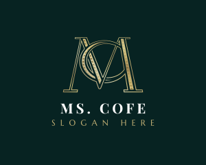 Luxury Premium Business Letter MC logo design