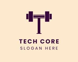 Barbell Fitness Fitness logo design