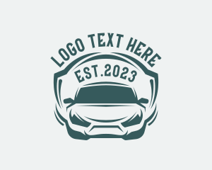 Automobile - Racing Car Sedan logo design
