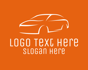 Auto Garage - Auto Sedan Car logo design