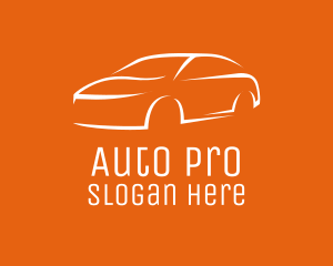 Auto Sedan Car logo design