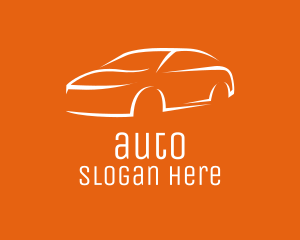 Auto Sedan Car logo design
