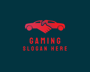 Drag Racing - Red Automotive Car Mechanic logo design