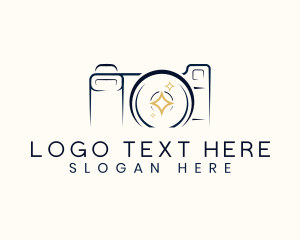 Vlogging - Multimedia Photography Studio logo design