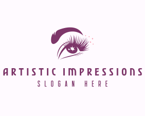 Eyebrow & Eyelash Salon logo design