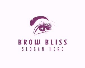 Eyebrow - Eyebrow & Eyelash Salon logo design