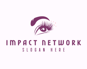 Influencer - Eyebrow & Eyelash Salon logo design