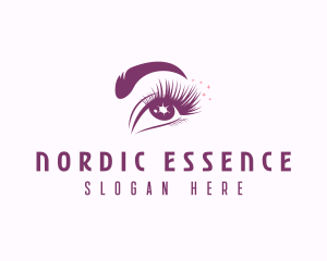 Eyebrow & Eyelash Salon logo design