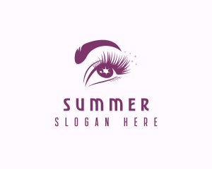 Eyebrow & Eyelash Salon logo design