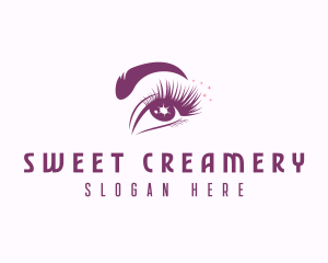 Eyebrow & Eyelash Salon logo design