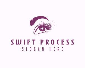 Eyebrow & Eyelash Salon logo design