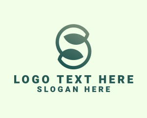 Sustainable Leaf Letter S Logo