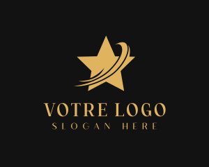 Star - Star Swoosh Business Agency logo design