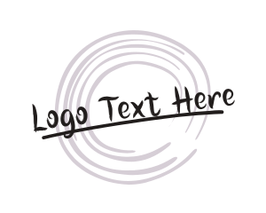 Company - Generic Brush Stroke logo design