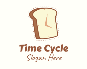 Loaf Bread Time logo design