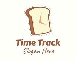 Loaf Bread Time logo design