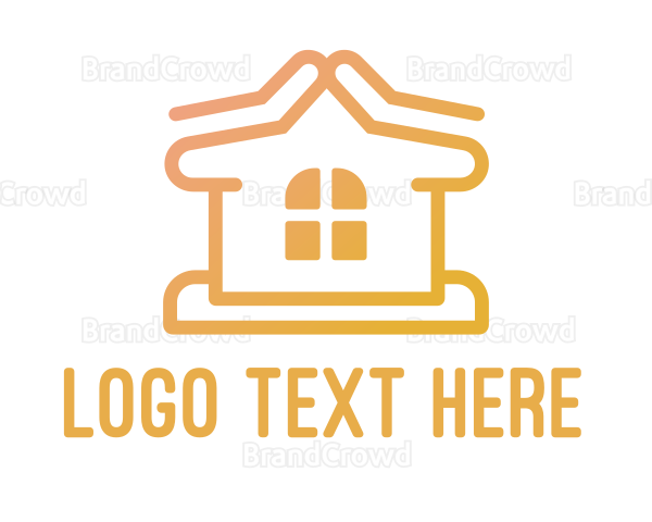 Simple Home Construction Logo