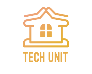 Unit - Simple Home Construction logo design