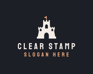 Sand Castle Flag logo design