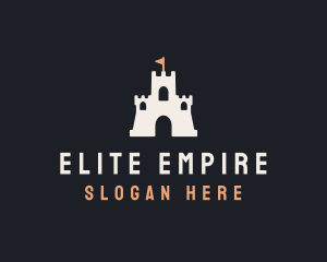 Sand Castle Flag logo design