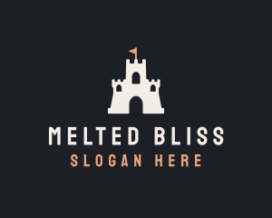 Sand Castle Flag logo design