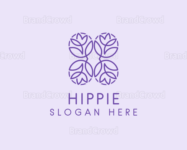 Flower Boutique Decoration Logo